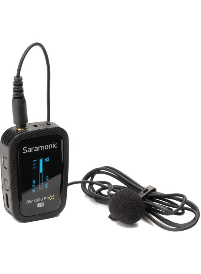 Saramonic Blink 500 ProX B2 2-Person Digital Camera-Mount Wireless Omni Lavalier Microphone System (Black, 2.4 GHz) - Image 4