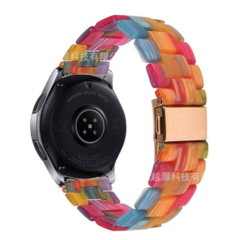سوار ساعة ذكية سوار معدني من الستانلس ستيل متوافق مع Samsung Galaxy Watch 6 بملاءمة قابلة للتعديل وحزام بديل للاستخدام اليومي باللون شفاف قابل للتعديل - Image 3