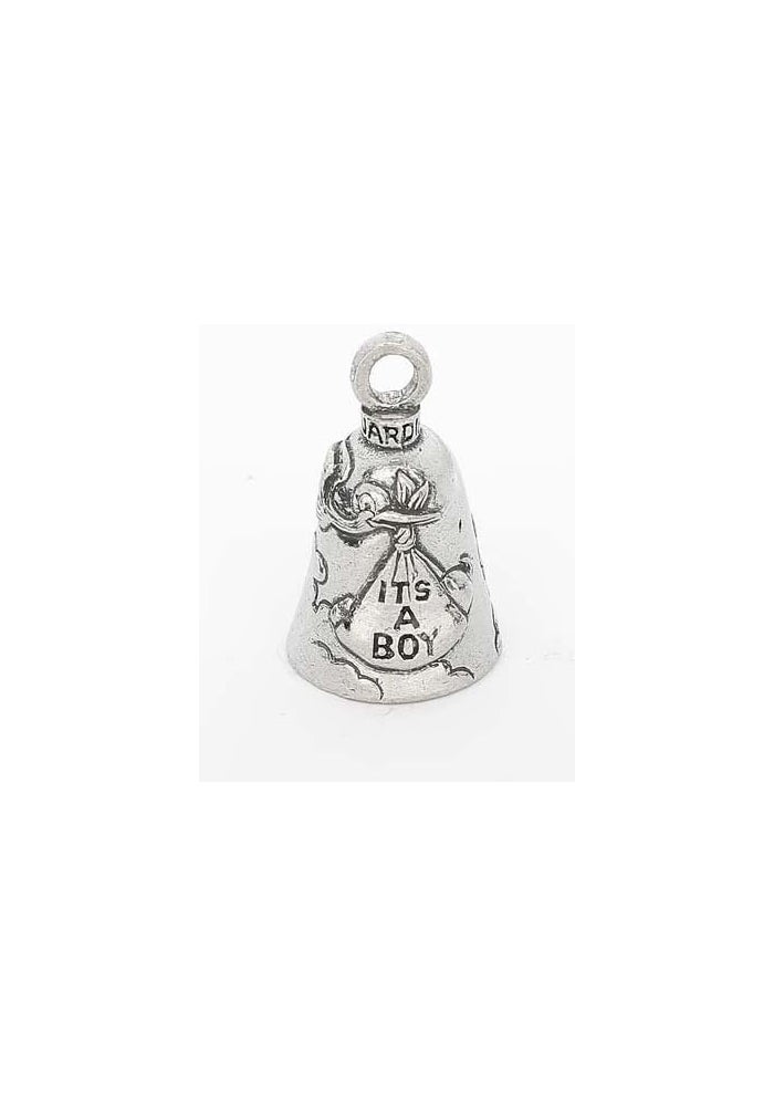 Guardian Bell It's a Boy Stork Guardian Bell - Harley Biker Bell Ride to Live - Image 1