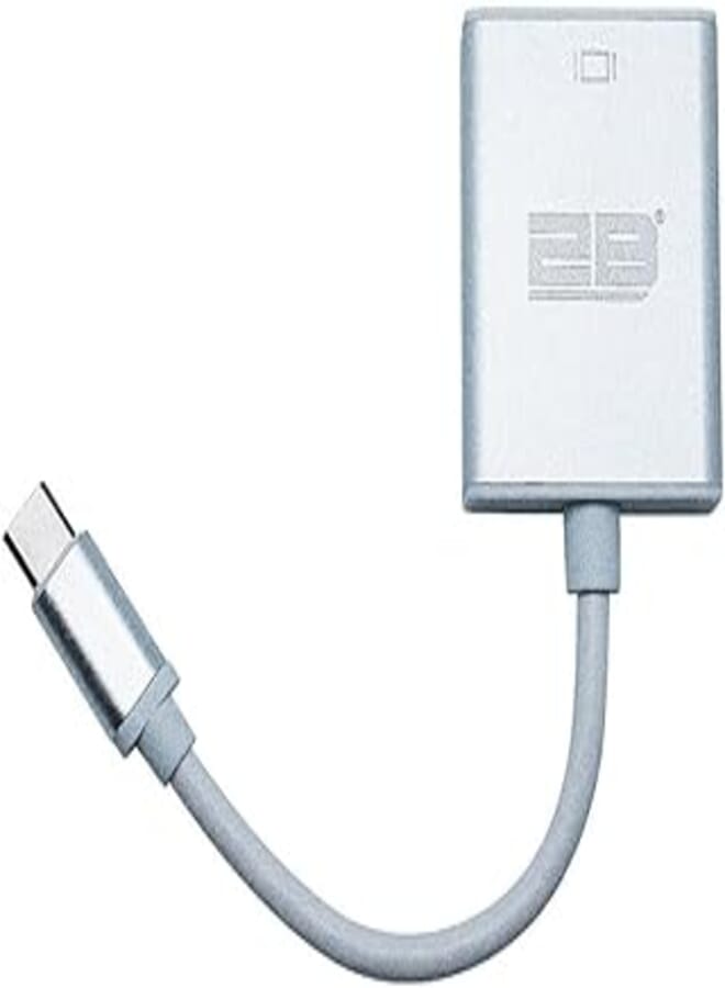 2B 2B Converter From Type C Male to HDMI Female White 