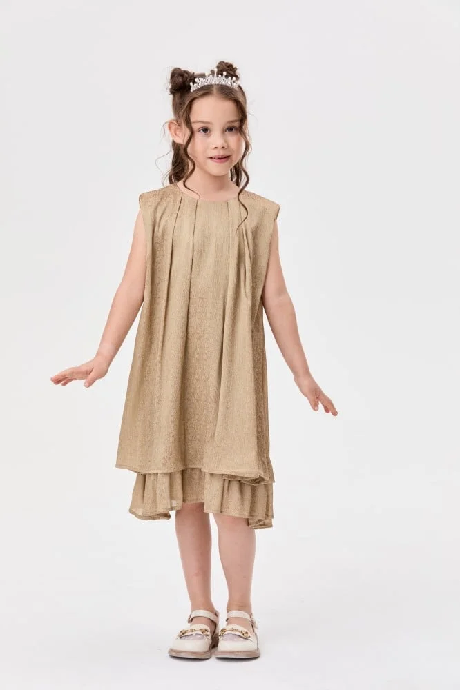 Tenda Two-layer shiny dress
