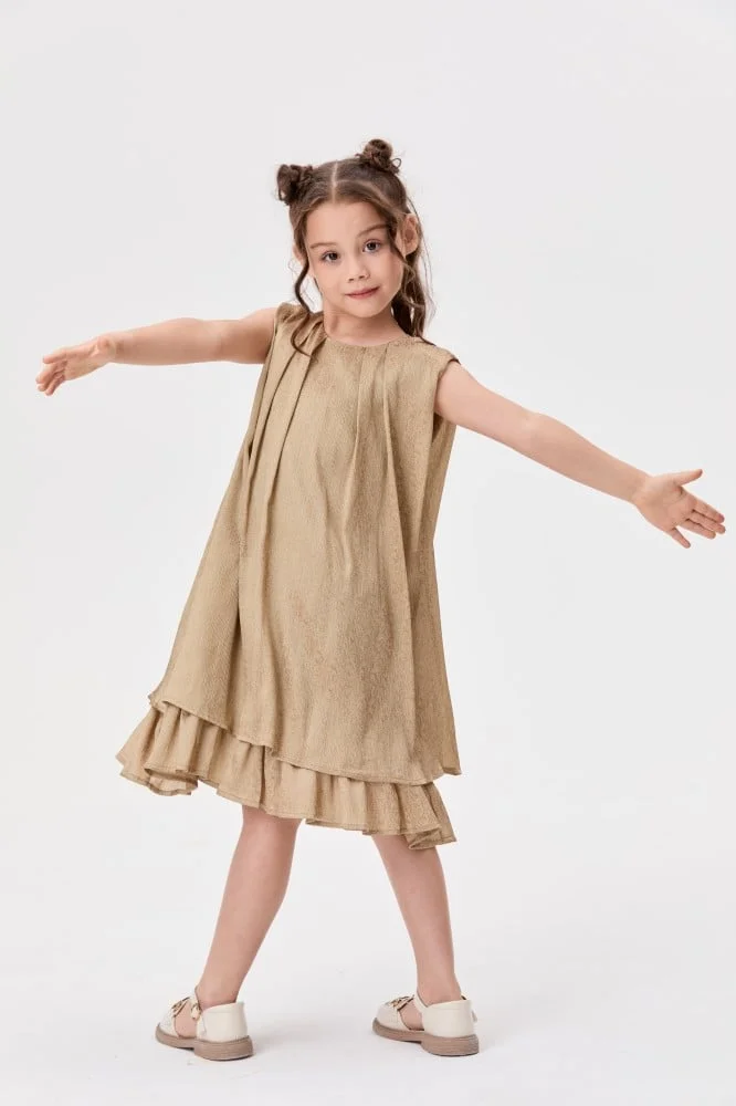 Tenda Two-layer shiny dress