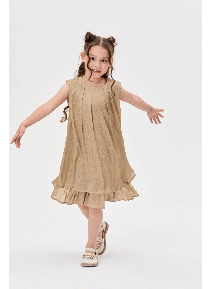 Tenda Two-layer shiny dress