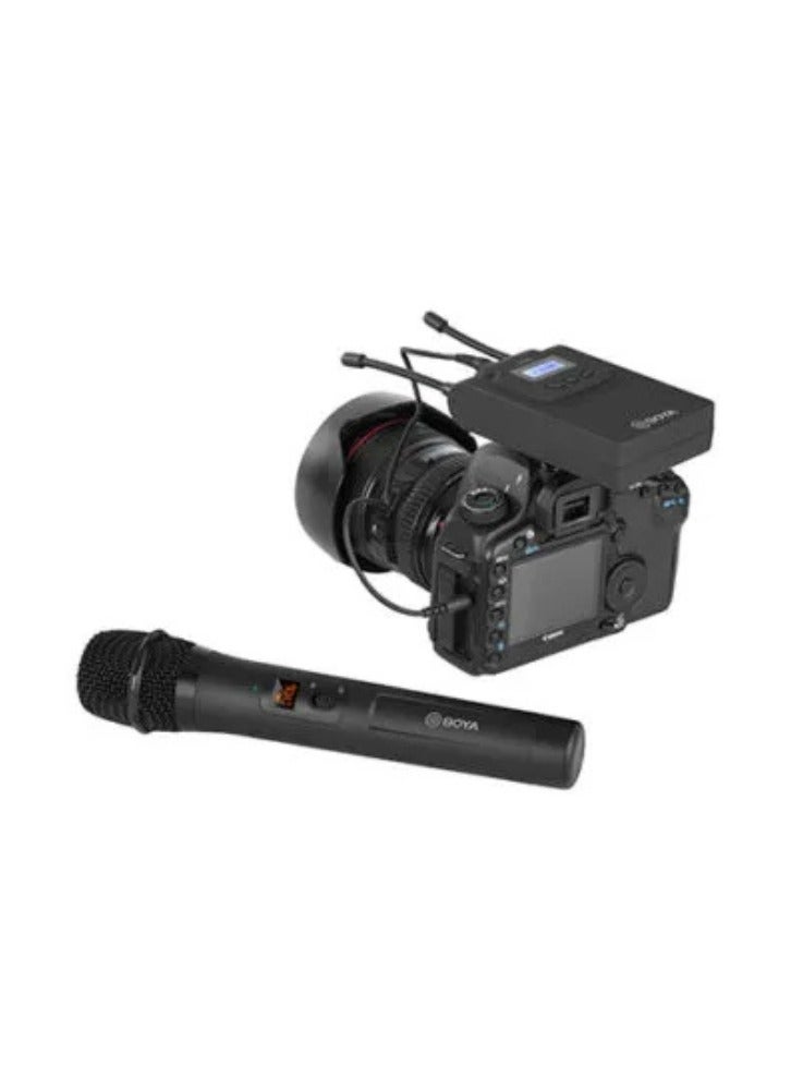 BOYA BY-WM8 PRO-K3 UHF DUAL-CHANNEL WIRELESS MICROPHONE SYSTEM - Image 4