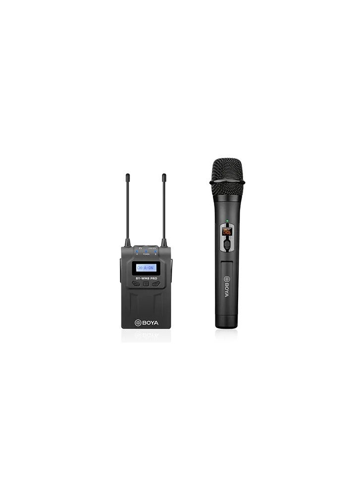 BOYA BY-WM8 PRO-K3 UHF DUAL-CHANNEL WIRELESS MICROPHONE SYSTEM - Image 1