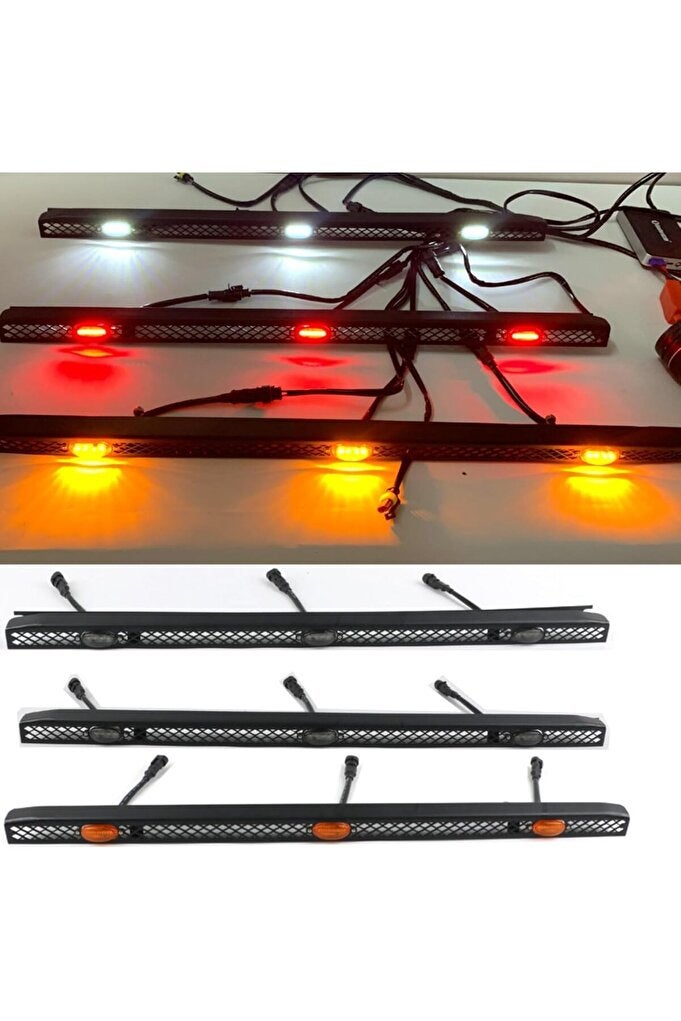 ريحني ضوء غطاء المحرك الأمامي ل FJ Cruiser LED الشبك الأمامي غطاء المحرك مخرج هواء ضوء زخرفي - Image 3