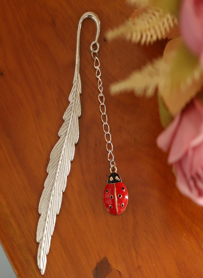 MAOFAED Animal Bookmark Panda Lizard Duck Ladybug Cow Bookmark for Reader Animal Lover Gift (Ladybug) - Image 3