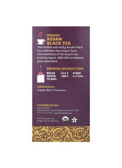 Equal Exchange Equal Exchange, Organic Assam Black Tea, 20 Tea Bags, 1.41 oz (40 g)  - Image 2