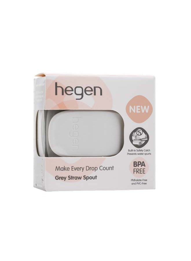 hegen Straw Spout Grey For Straw Cup  - Image 4
