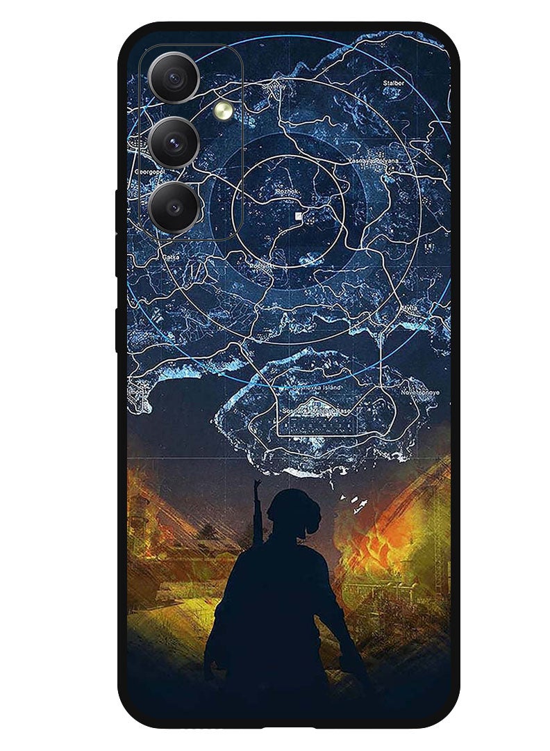 Theodor Protective Case Anti Scratch Shock Proof Bumper Cover For Samsung Galaxy A05s Pubgy Map - Image 1