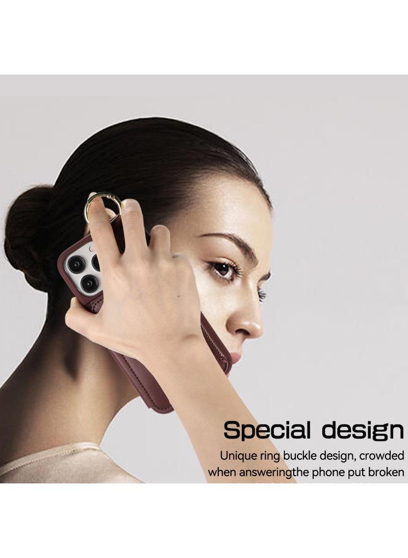 Y&D IPhone 15 Phone Case With Protective Case Lanyard Phone Case Leather Sticker Multi-Functional Phone Case Optional IPhone 15/IPhone 15 Pro/IPhone 15 Pro Max/IPhone 15 Plus - Image 4