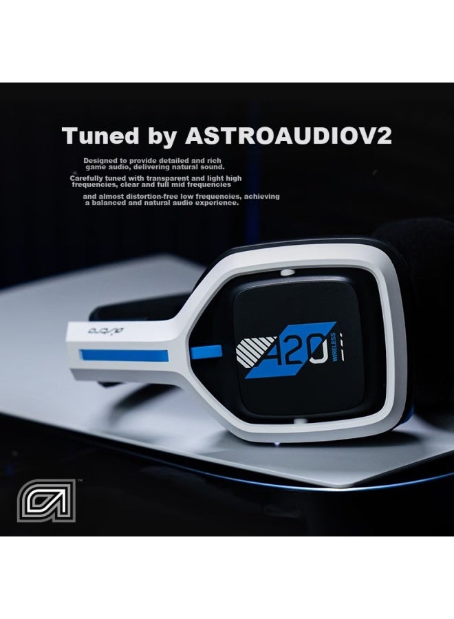 G Logitech (G) Astro A20 Wireless Gaming Headset With Microphone, Dolby Atmos, Sound Positioning For Pubg, Ps5 Headset, Over-Ear - Image 4