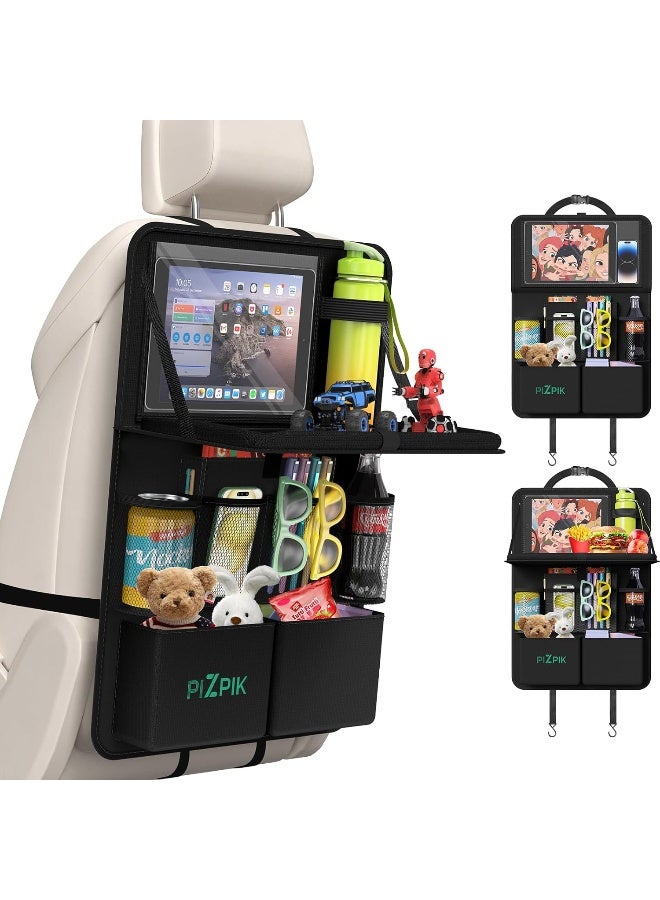Plzpik Car Seat Organizer with Tablet Holder - Image 1