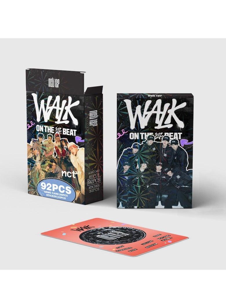 92Pcs NCT127 Al Walk Lomo Cards And Stickers - Image 3