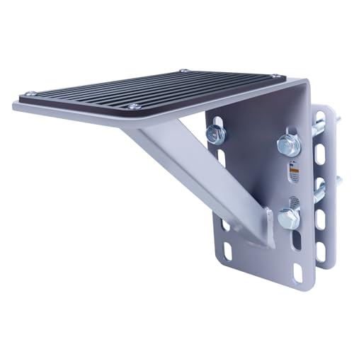 MaxxHaul 70089 Heavy Duty 300-lbs Capacity Steel Trailer Step for Boat and Utility Trailers With Anti-Slip Traction and Powder Coat Finish For 3 inch x 5 inch Frame - Image 1
