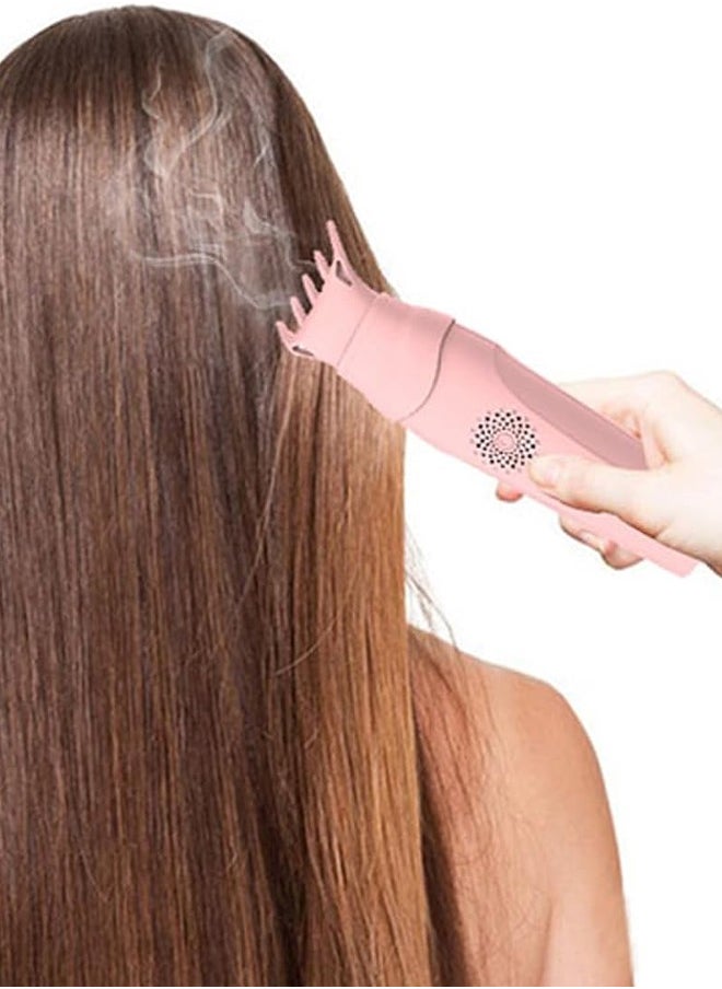 Bukhoon - Electric incense burner V1 with hair comb and interchangeable head for car and home use, pink. - Image 1