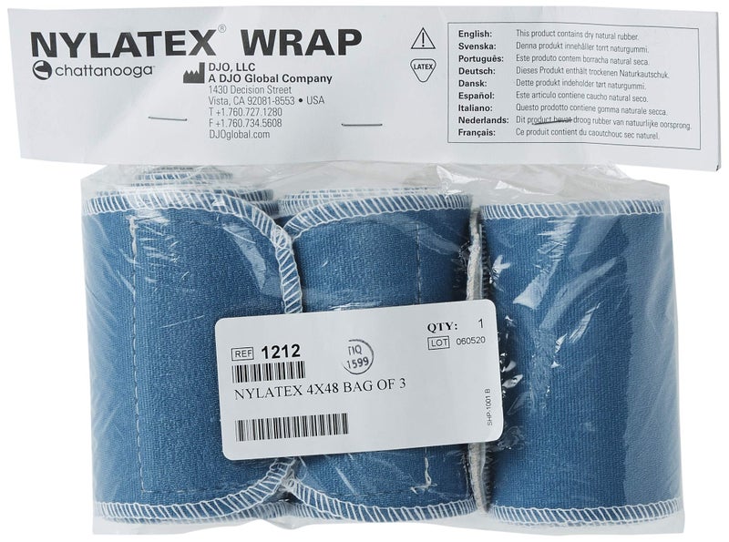 Chattanooga Nylatex Therapeutic Treatment Wrap: 4" W x 48" L, 3 Count (Pack of 1) - Image 4