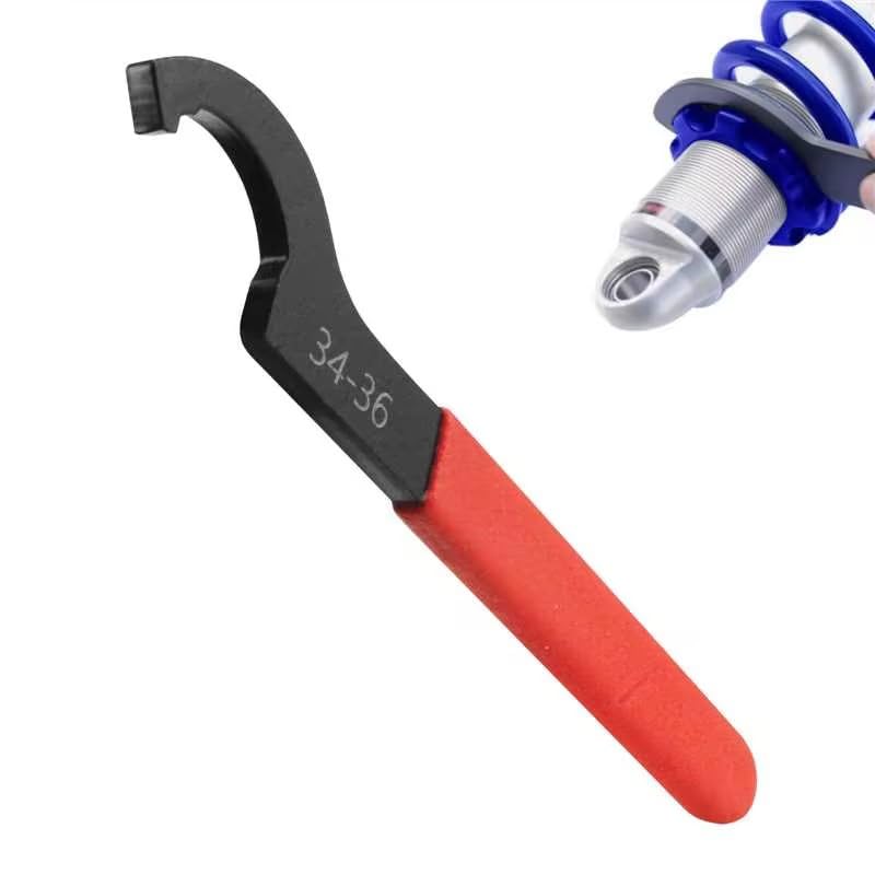 PRO BAT Universal Motorcycle Shock Absorber Spanner Wrench Hook Pin Spanner Wrench Shocker Shokie Adjusting Tools C Spanner for Pit Quad Dirt Bike ATV 3436