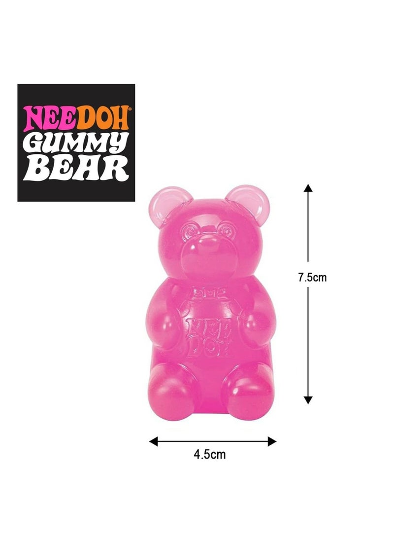 Nee  Doh Gummy Bear – لعبة حسية هلامية - قد يختلف اللون (عبوة تحتوي على قطعة واحدة) - Image 2