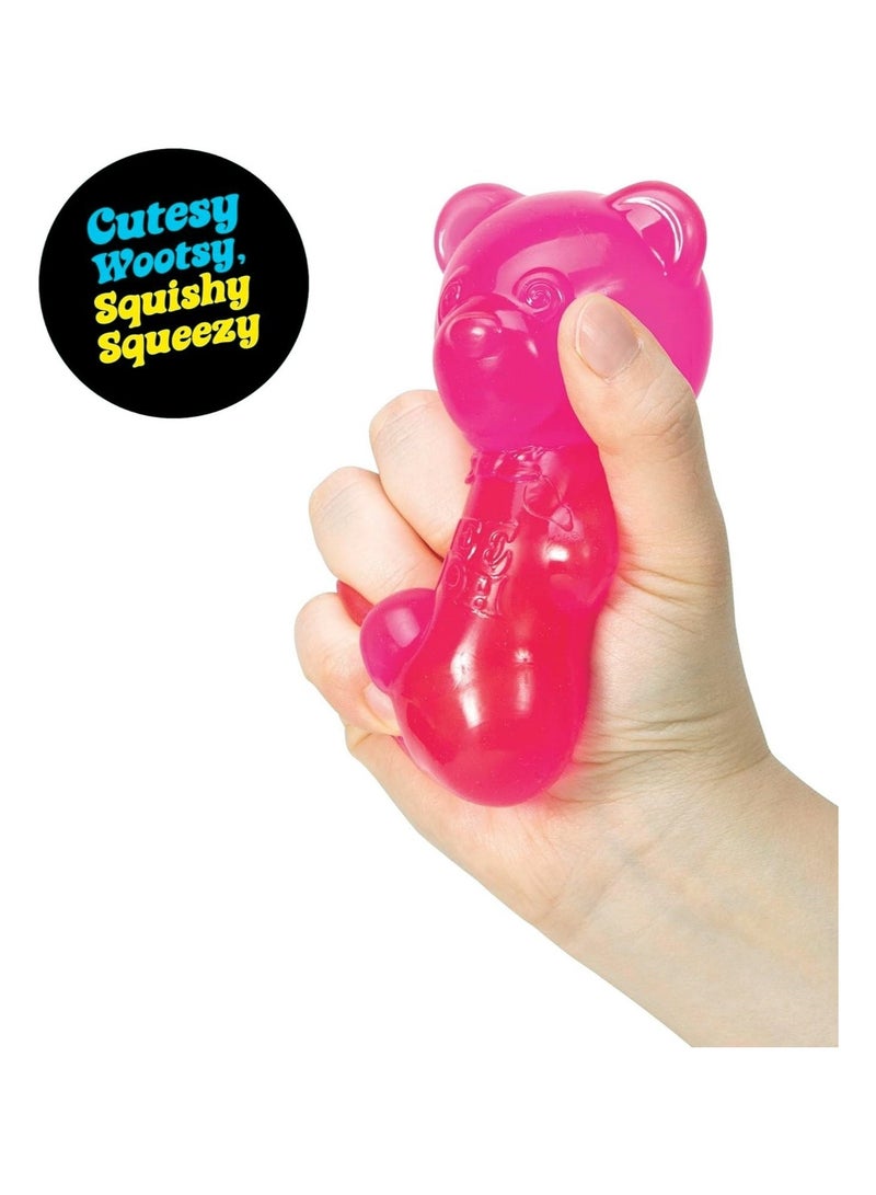 Nee  Doh Gummy Bear – لعبة حسية هلامية - قد يختلف اللون (عبوة تحتوي على قطعة واحدة) - Image 1