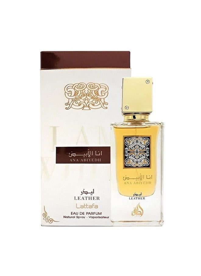 Lattafa Perfumes Lattafa Ana Abiyedh Leather for Unisex Eau de Parfum Spray, 2.0 Ounce  - Image 2
