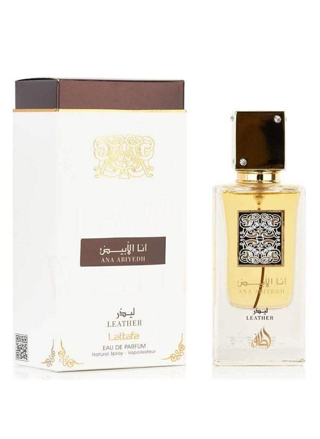 Lattafa Perfumes Lattafa Ana Abiyedh Leather for Unisex Eau de Parfum Spray, 2.0 Ounce  - Image 3