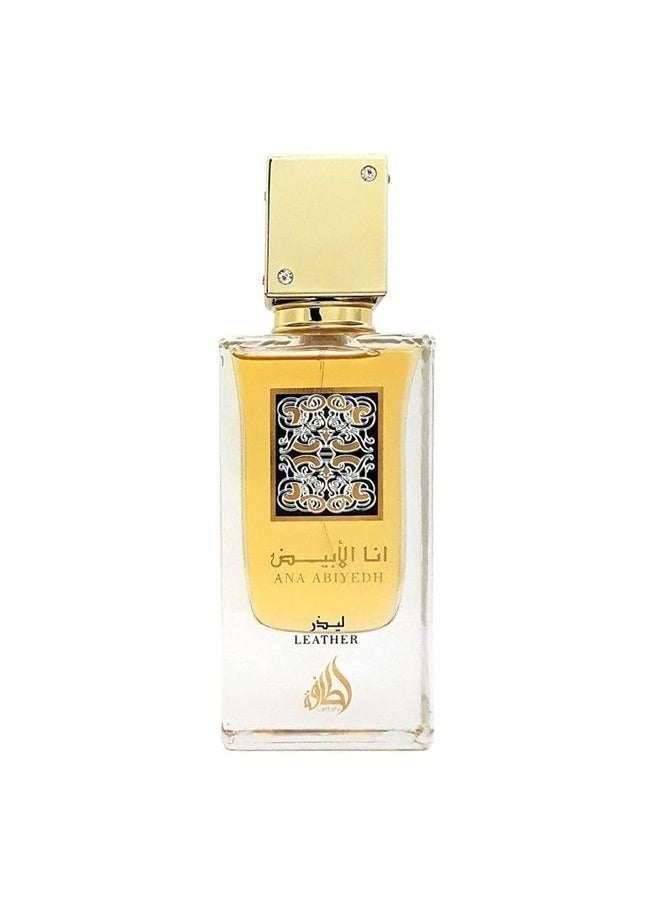 Lattafa Perfumes Lattafa Ana Abiyedh Leather for Unisex Eau de Parfum Spray, 2.0 Ounce  - Image 1