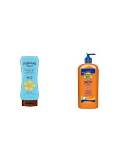 Hawaiian Tropic Hawaiian Tropic and Banana Boat Sunscreen Lotions SPF 50 8oz and 12oz 