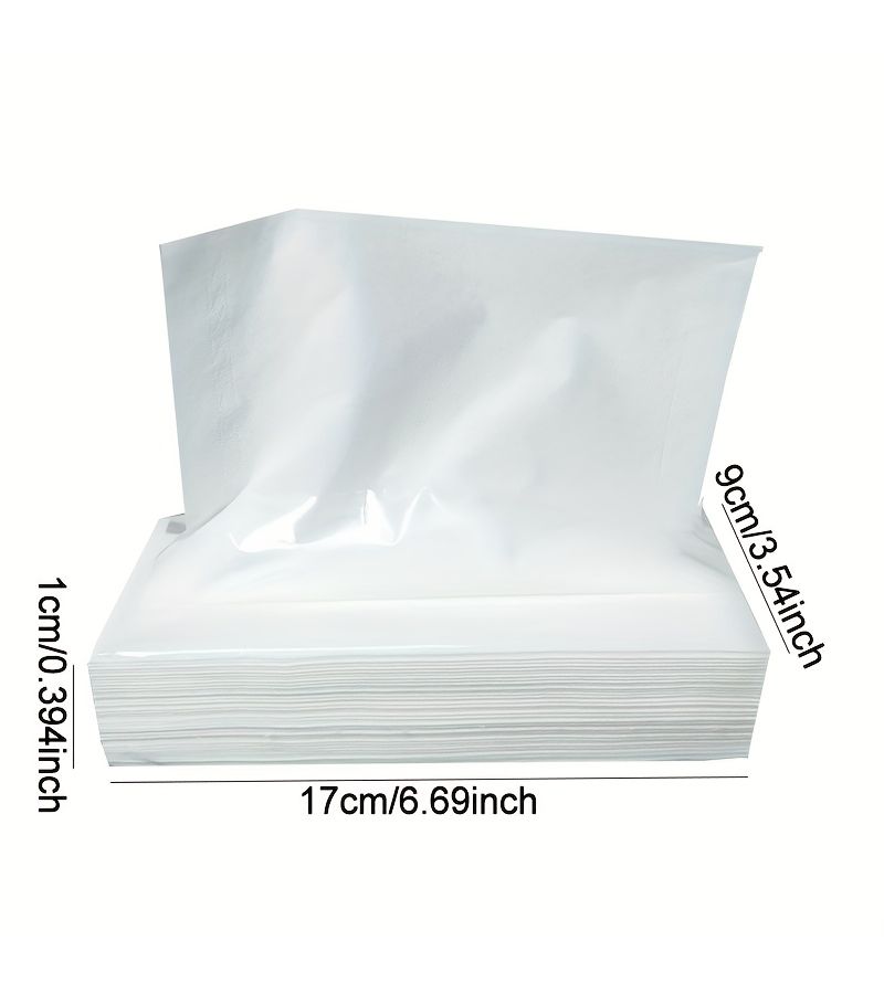 2 Packs Car Tissues Refill for Sun Visor Holder Soft Smooth Travel Facial Tissue - Image 2