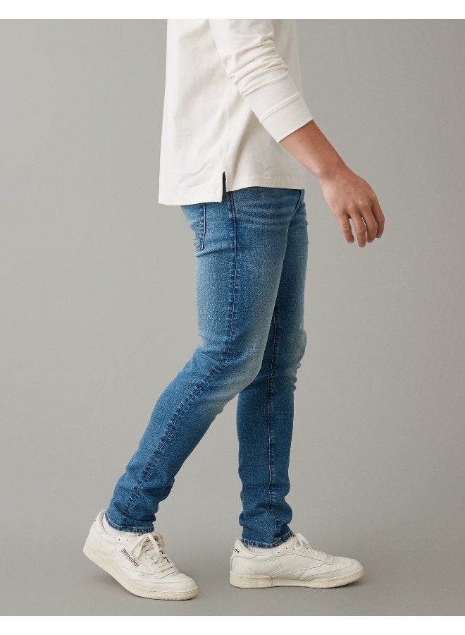 امريكان ايجل جينز سكيني فيت غسلة متوسطة - Image 5