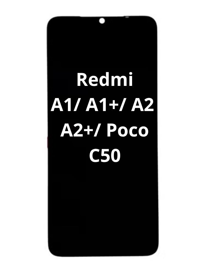 جادجتس كونيكشن شاشة LCD بديلة لهاتف ريدمي A1/ A1+/ A2/ A2+/ بوكو C50 - Image 1