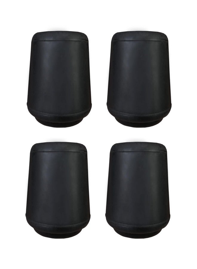 SOFTTOUCH Rubber Leg Tip (4 Piece), 1", Black - Image 3