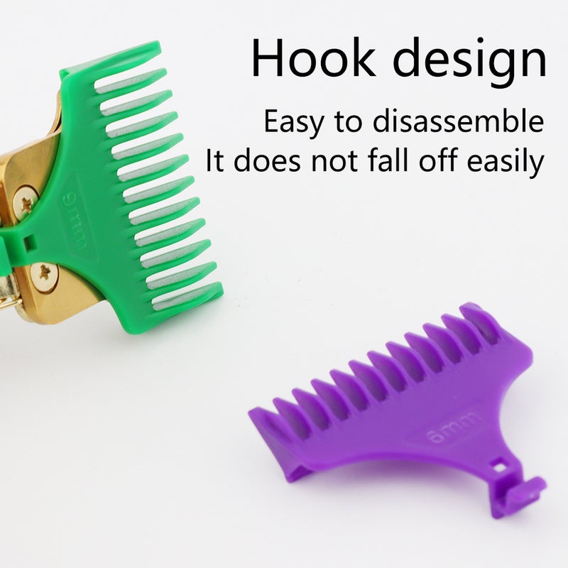 Electric Clippers Universal Limit Comb Caliper Positioning Comb Accessories 3/4/6/8/Mm Hair Clipper Limit Comb - Image 4