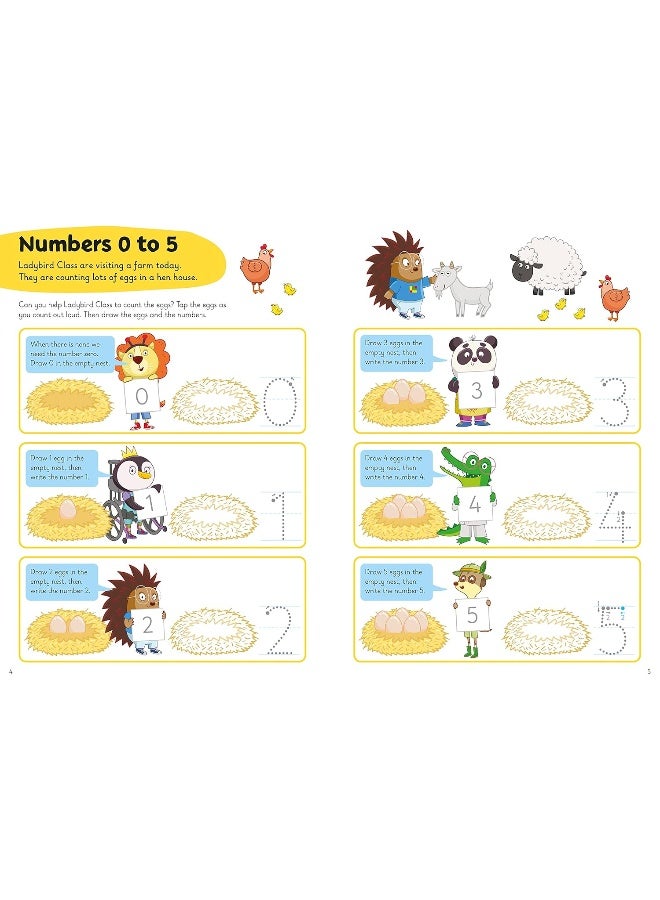 Counting Games: A Learn with Ladybird Wipe-clean Activity Book (3-5 years): Ideal for home learning (EYFS) - Image 3