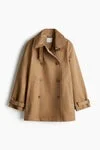 اتش اند ام Short trench coat