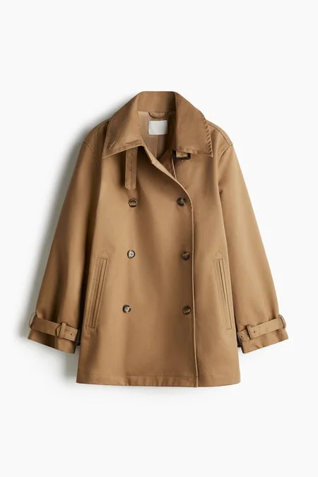 اتش اند ام Short trench coat