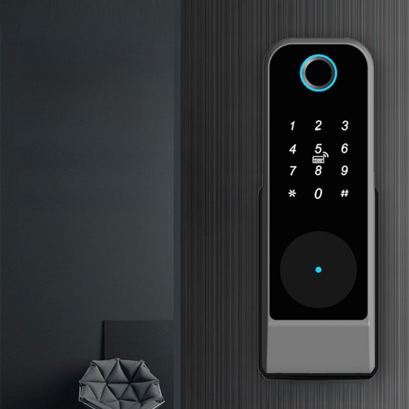 Smart Lock: Waterproof Iron Art Door, Stainless Steel Material, TTLOCK Remote Unlock, C-Level Security, 33-55mm Fit for Exterior Doors & Home Security - Image 1