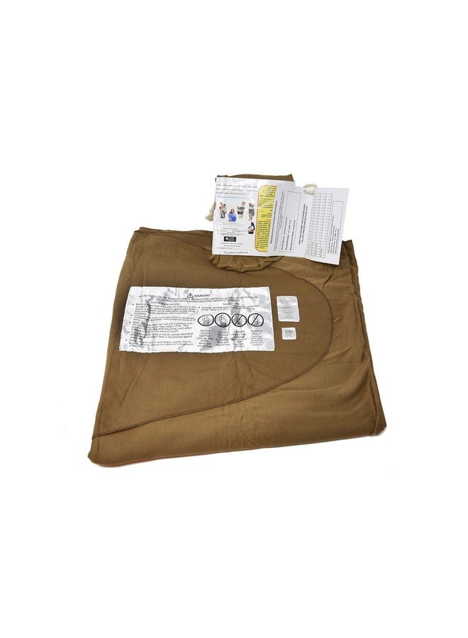 Simply Essential Solutions حمالة أطفال ناعمة ومرنة، قماش قطن، حمالة أطفال، غطاء للرضاعة للاستخدام مع حديثي الولادة - الأطفال الصغار: توزع الوزن بالتساوي لراحة أكبر أثناء الحمل (بني) - Image 5