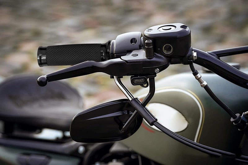 CARGLETRUE Motorcycle 1 inch Grips Handlebar Fit for Harley 25MM Throttle Hand Sportster 883 1200 Touring Dyna Black - Image 4
