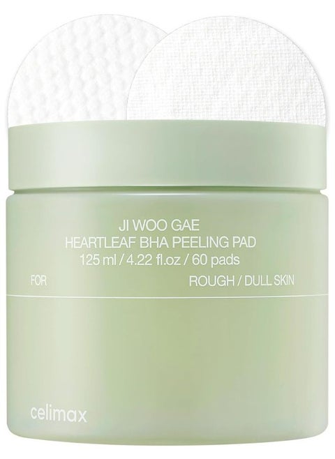 Ji Woo Gae Heartleaf BHA Peeling Pad (60pads) 125ml