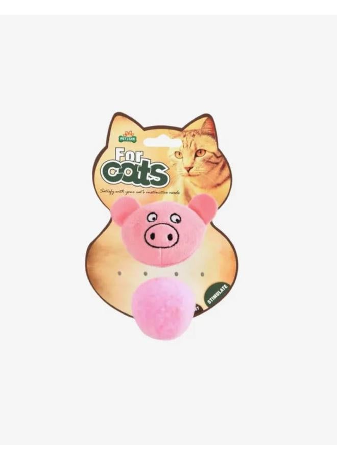 Naomi – Cat Toy pig shape with catnip