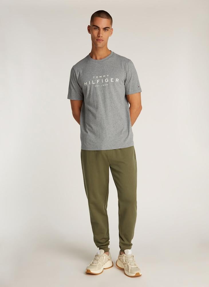 TOMMY HILFIGER - Logo Crew Neck T-Shirt - Image 1