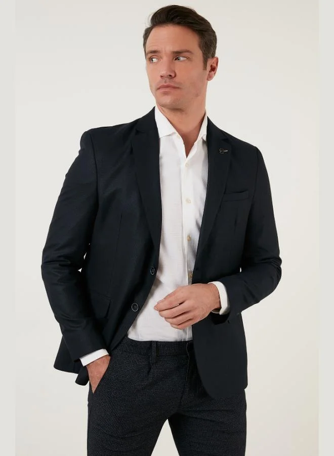 Buratti  Buratti Slim Fit 6 Drop Double Slit Blazer Jacket Men's JACKET 216SERARDO for Men | Best Price UAE