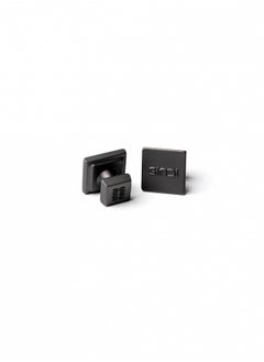 Sindi Classic black Style Placket Cufflinks.. Ideal for wearing in “Classic" Thobe” 