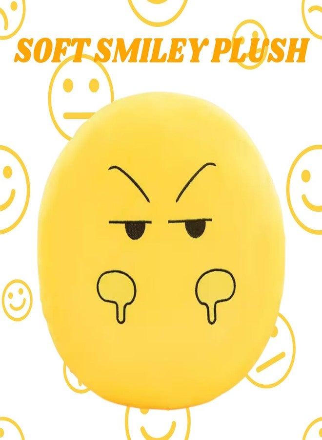 TechMax Solution لعبة وسادة قطيفة لطيفة من TechMax Solution، بتصميم وجه مبتسم. - Image 2