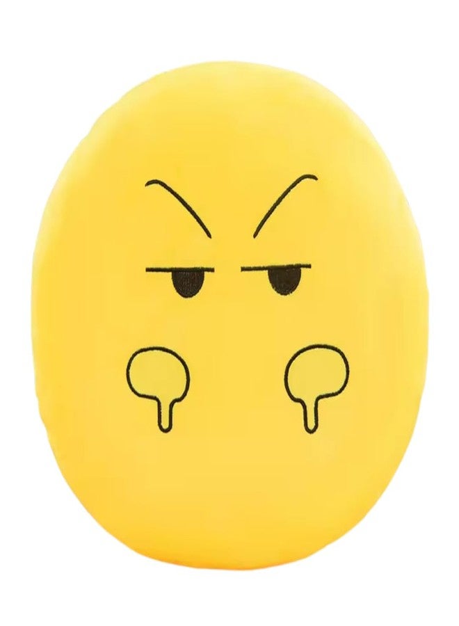 TechMax Solution لعبة وسادة قطيفة لطيفة من TechMax Solution، بتصميم وجه مبتسم. - Image 1
