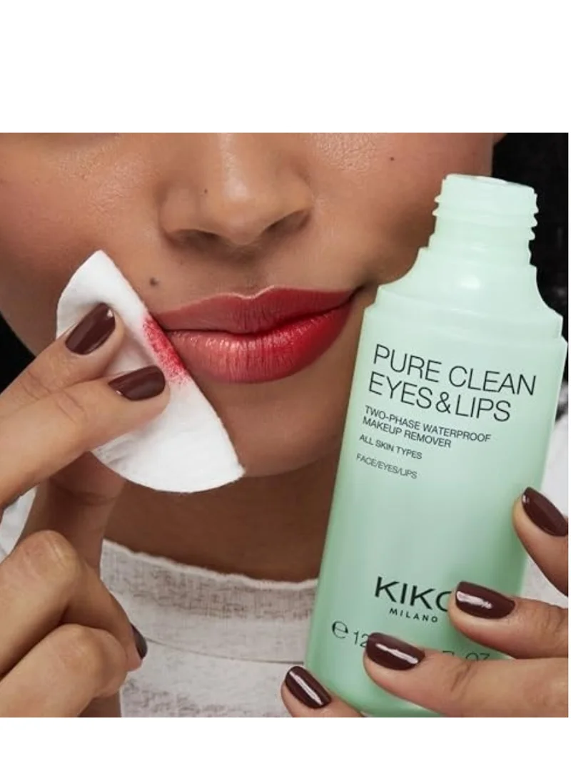 كيكو ميلانو مزيل مكياج بيور كلين للعين والشفايف