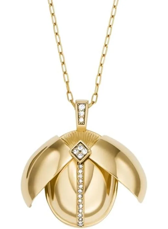 FOSSIL  JF04962710 Base Metal Jewelry with Cubic Zirconia for Women | Best Price UAE