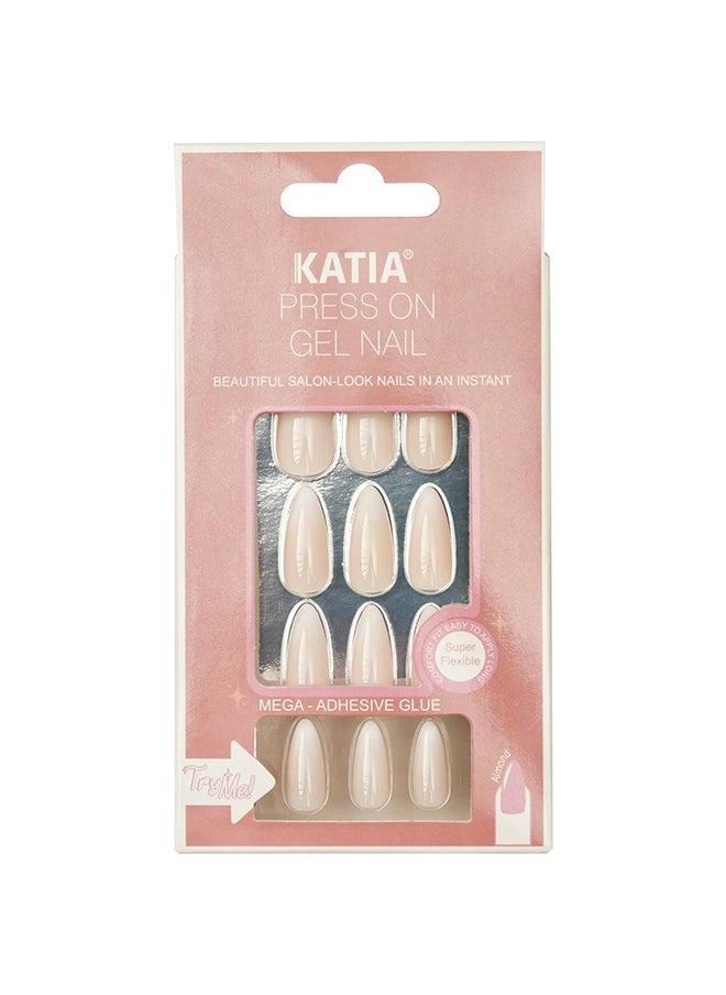 KATIA Press On Gel Nails Almond Ombre - 100 