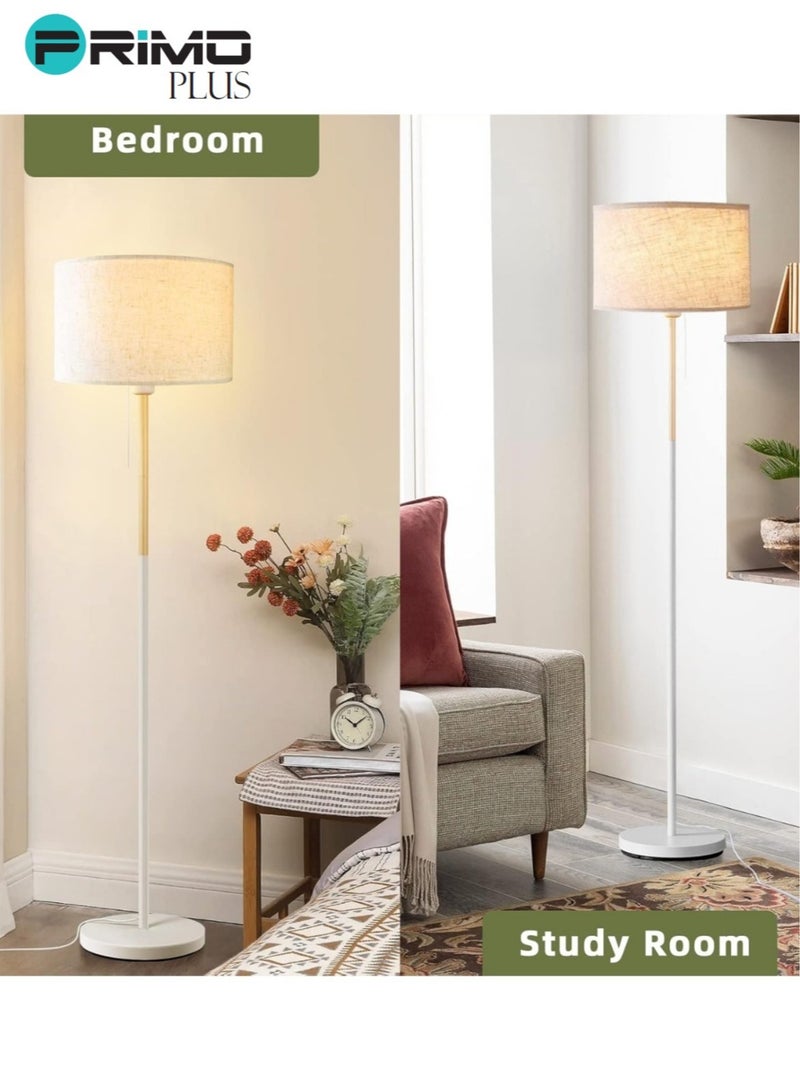 بريمو بلس مصباح أرضي بطابع أوروبي بسيط أبيض - Image 5